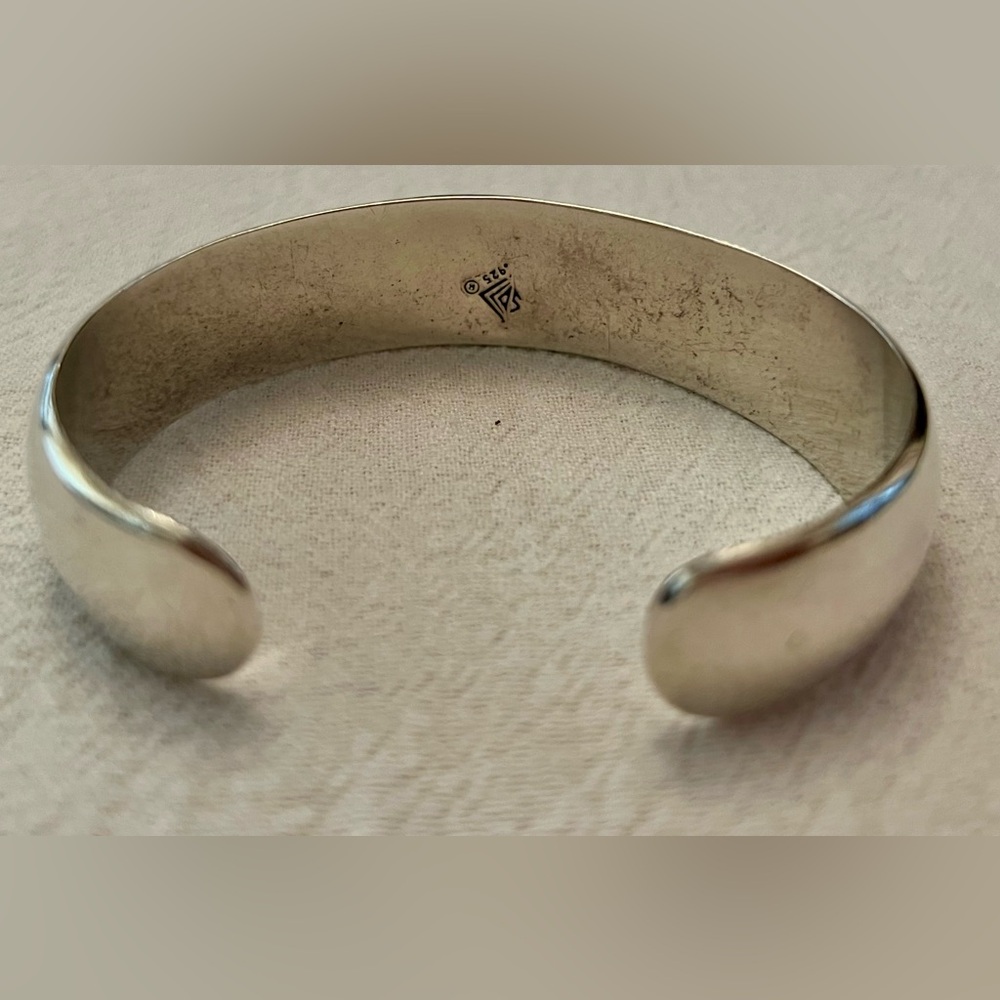 Very Rare Silpada Sterling Silver Cuff Bracelet - Picture 2 of 13